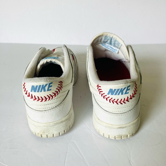NIKE DUNK LOW OPENING DAY! BASEBALL MLB DIAMOND SERIES Nike 310569-115 SIZE 5Y - Picture 3 of 7